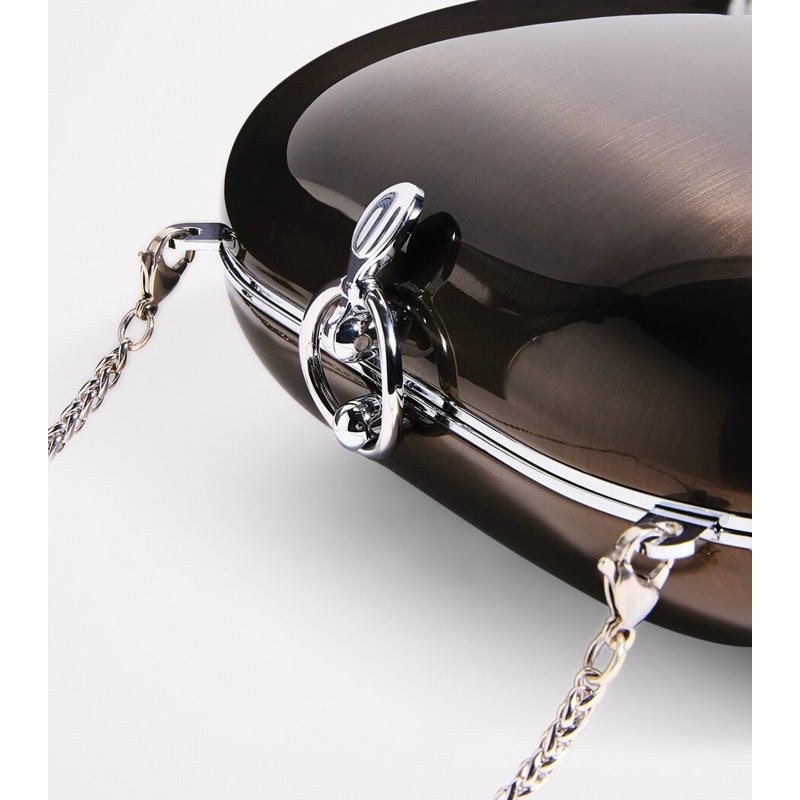 Bolsa Clutch Oval Elina