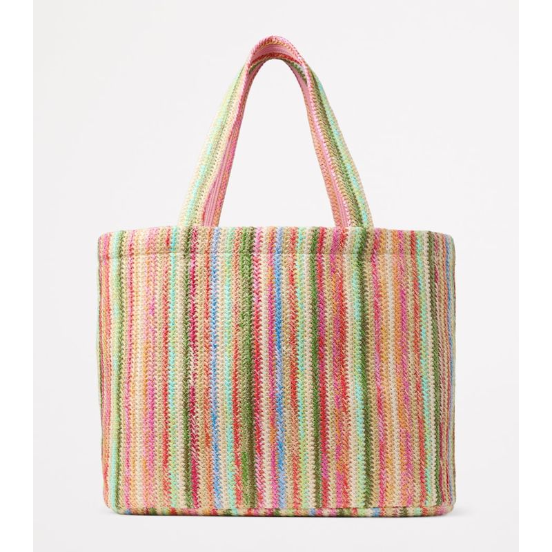 Bolsa Beach Raffia Striped