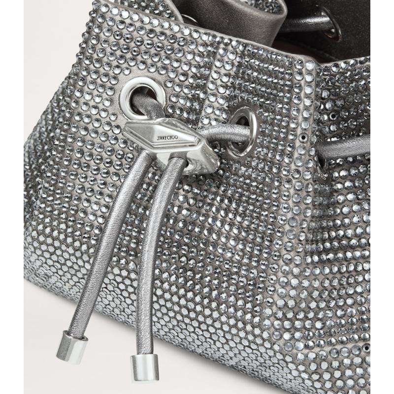 Bolsa Bucket Small Satin Cinch