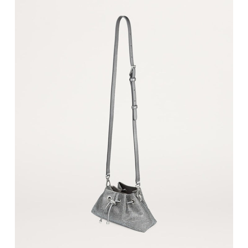 Bolsa Bucket Small Satin Cinch