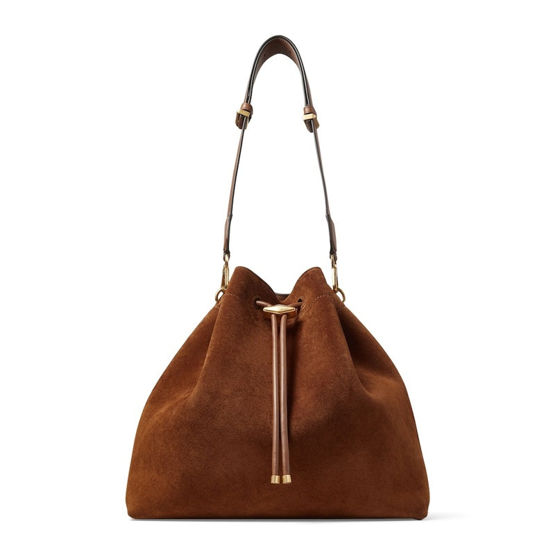 Bolsa Bucket Large Suede Cinch - Mercado de Luxo - O Maior E-Commerce de Bens, Produtos e Serviços de Luxo do Brasil.