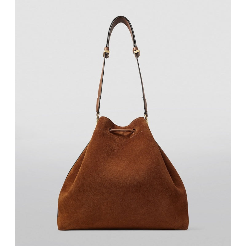 Bolsa Bucket Large Suede Cinch
