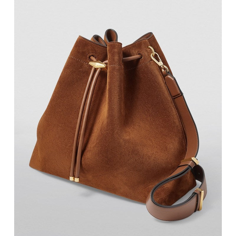 Bolsa Bucket Large Suede Cinch