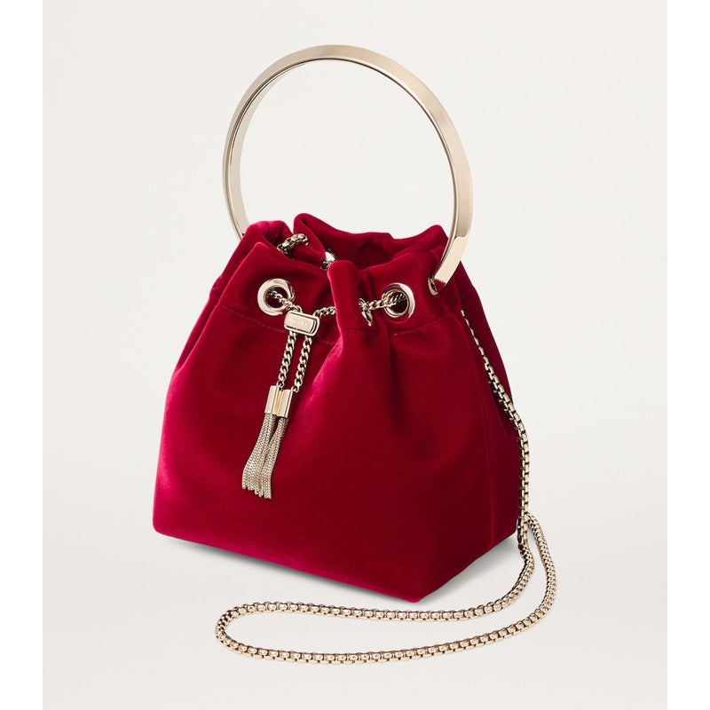 Bolsa Bucket Bon Bon Velvet