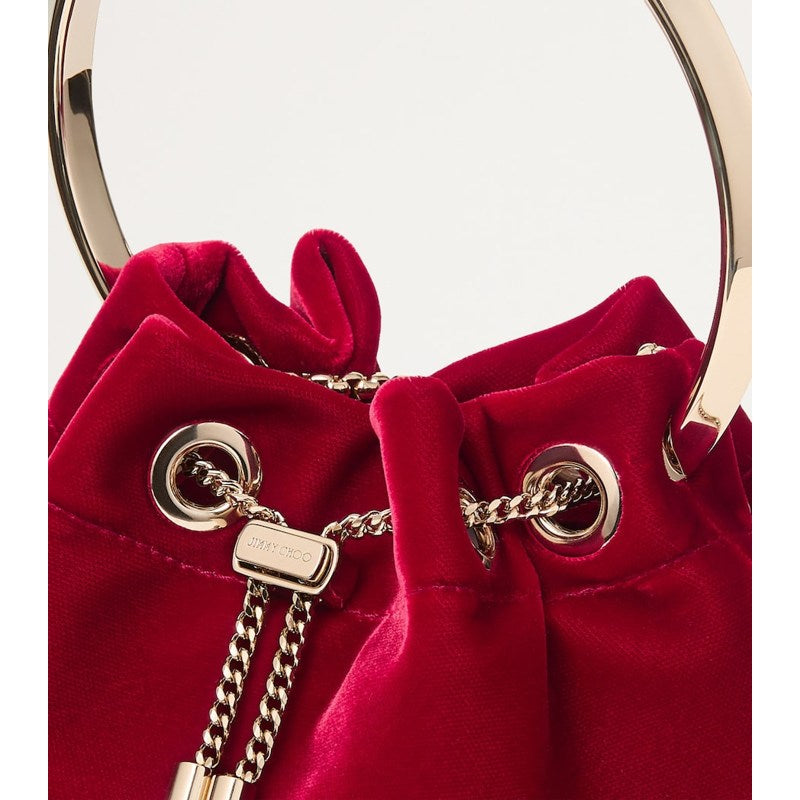 Bolsa Bucket Bon Bon Velvet