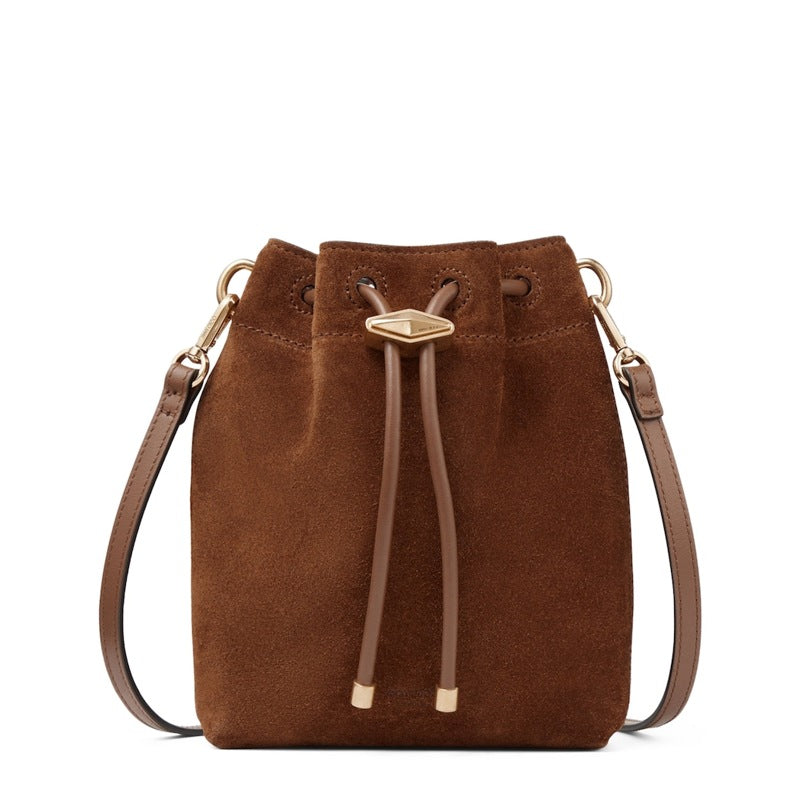Bolsa Bucket Mini Suede Cinch - Mercado de Luxo - O Maior E-Commerce de Bens, Produtos e Serviços de Luxo do Brasil.