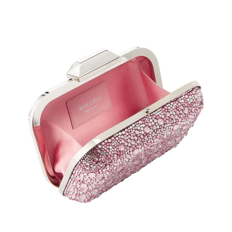 Bolsa Clutch Crystal-Embellished Cloud