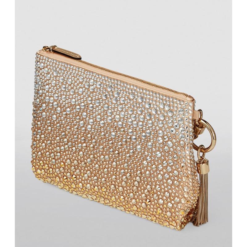 Bolsa Clutch Crystal-Embellished Callie