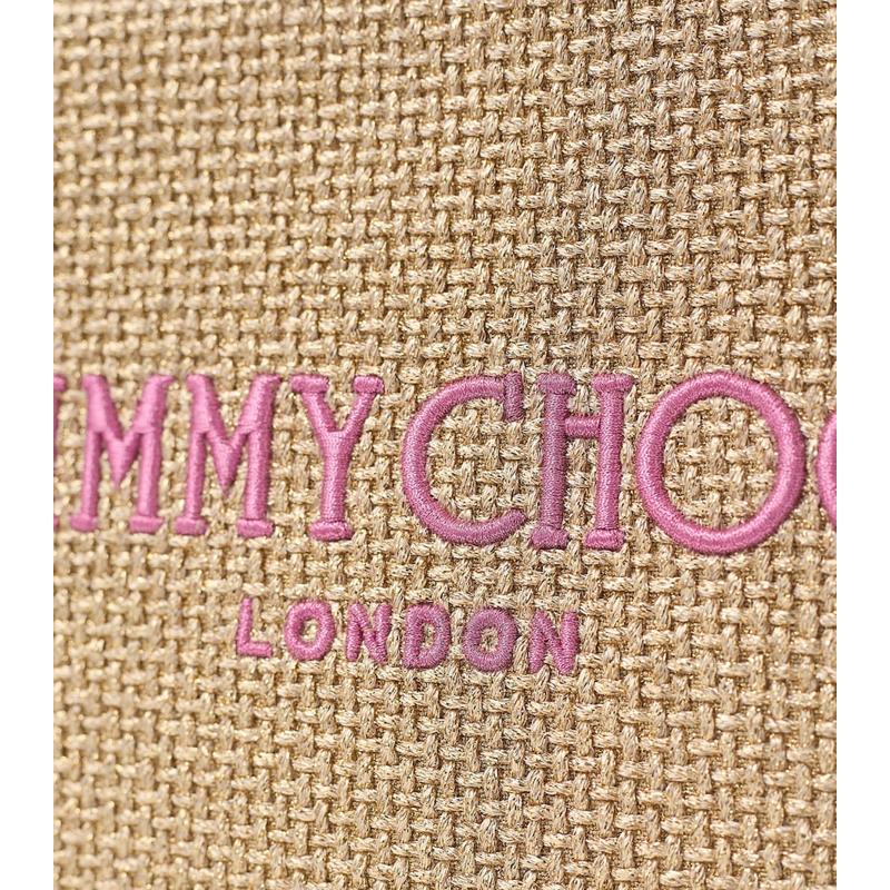 Bolsa Clutch Raffia Zip-Up