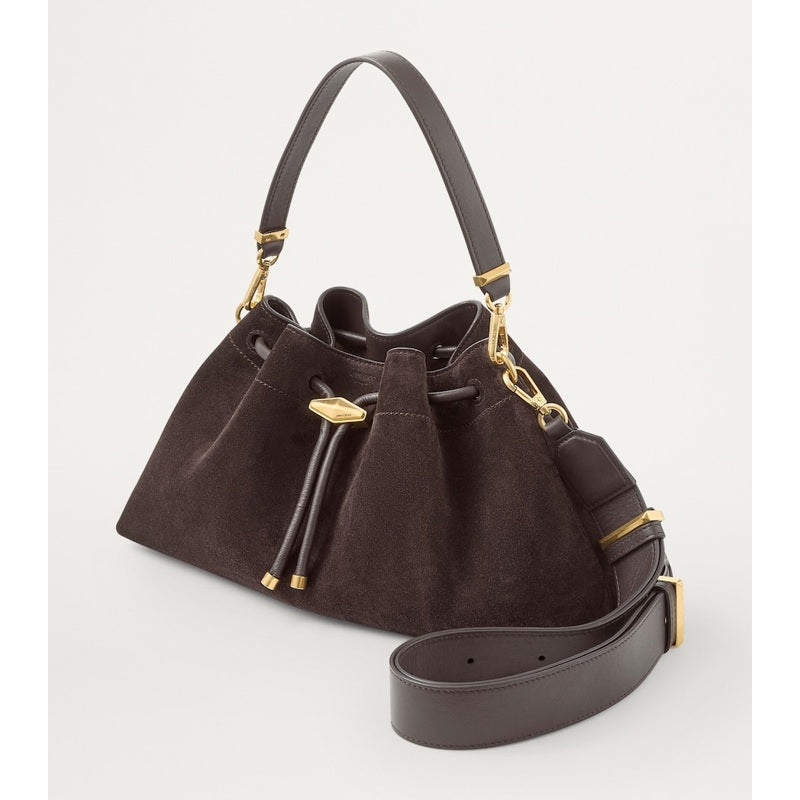Bolsa Shoulder Medium Cinch Suede
