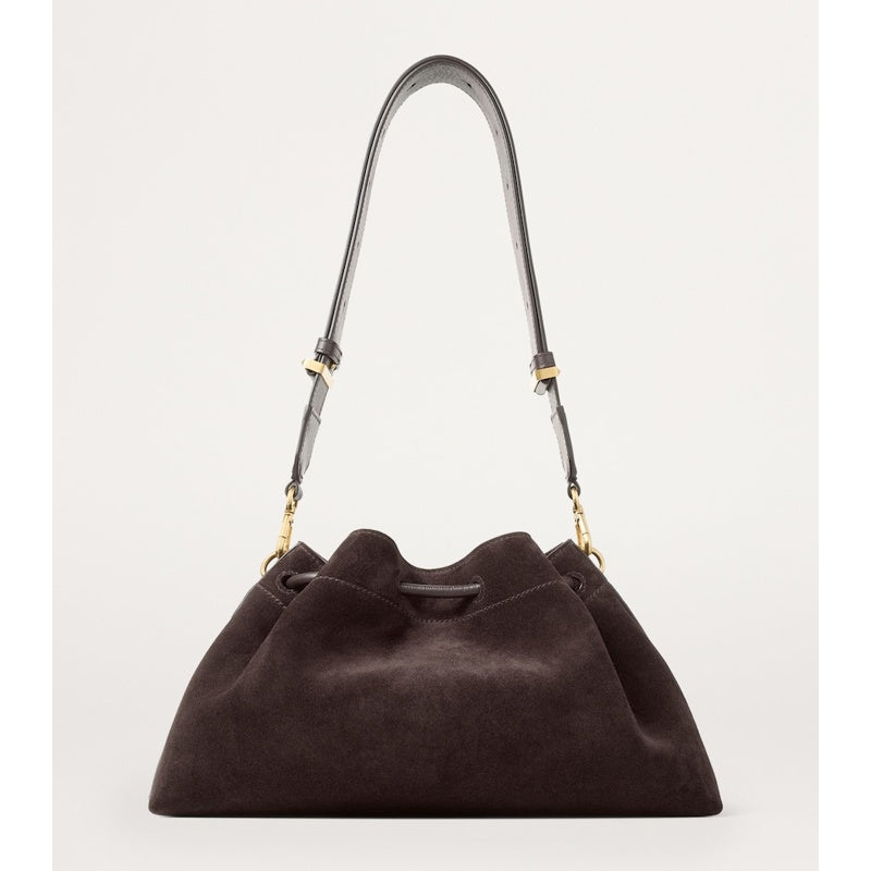 Bolsa Shoulder Medium Cinch Suede