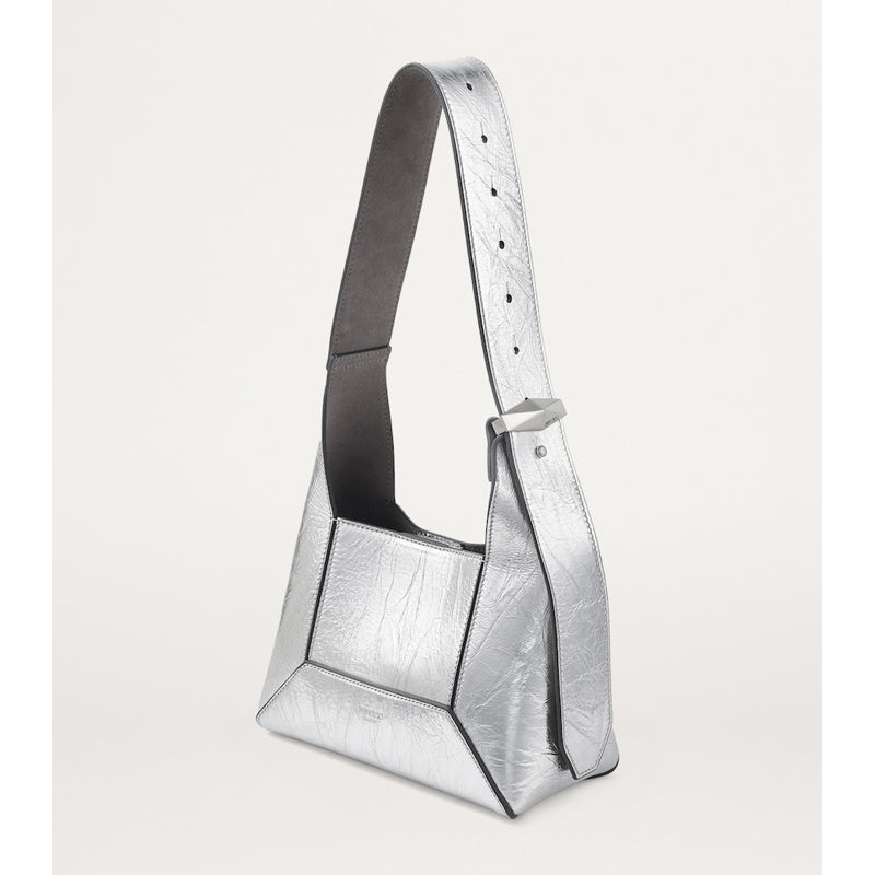 Bolsa Shoulder Small Metallic Diamond