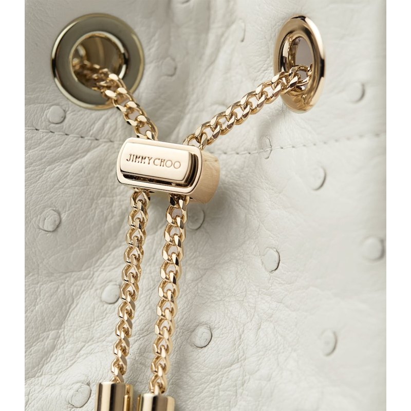 Bolsa Handle Ostrich Bon Bon