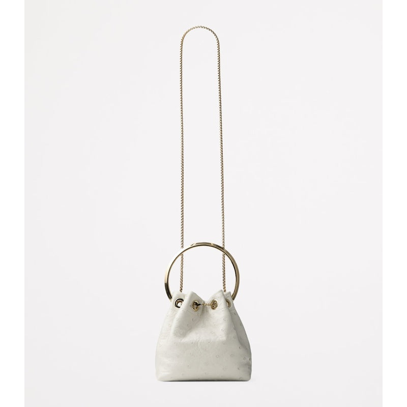 Bolsa Handle Ostrich Bon Bon