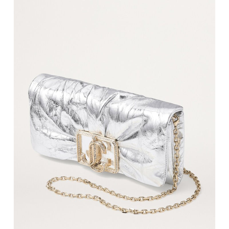 Bolsa Wallet Metallic Edie Chain