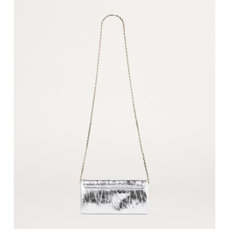 Bolsa Wallet Metallic Edie Chain