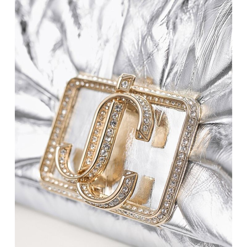 Bolsa Wallet Metallic Edie Chain