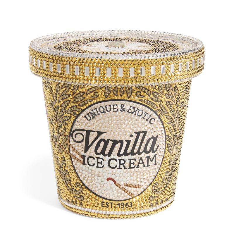 Bolsa Clutch Vanilla Ice Cream Pint - Mercado de Luxo - O Maior E-Commerce de Bens, Produtos e Serviços de Luxo do Brasil.