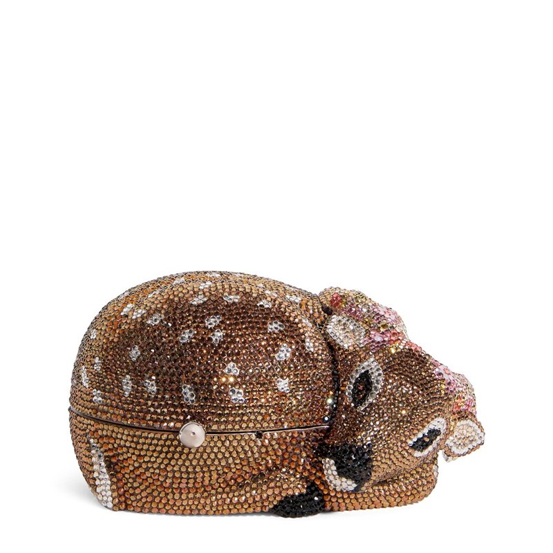 Bolsa Clutch Embellished Fawn Buttercup - Mercado de Luxo - O Maior E-Commerce de Bens, Produtos e Serviços de Luxo do Brasil.