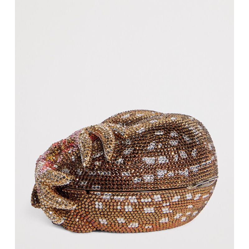 Bolsa Clutch Embellished Fawn Buttercup