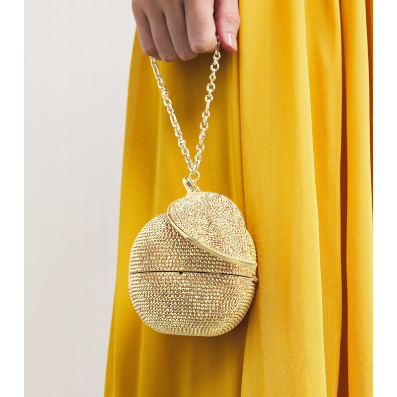 Bolsa Clutch Embellished Apple