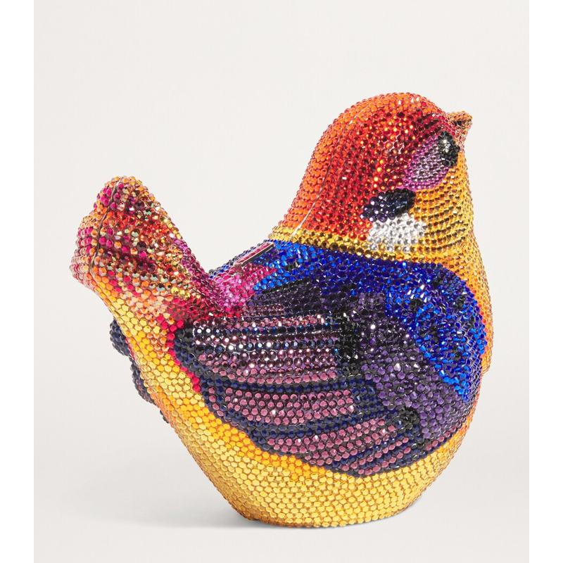 Bolsa Clutch Embellished Kingfisher
