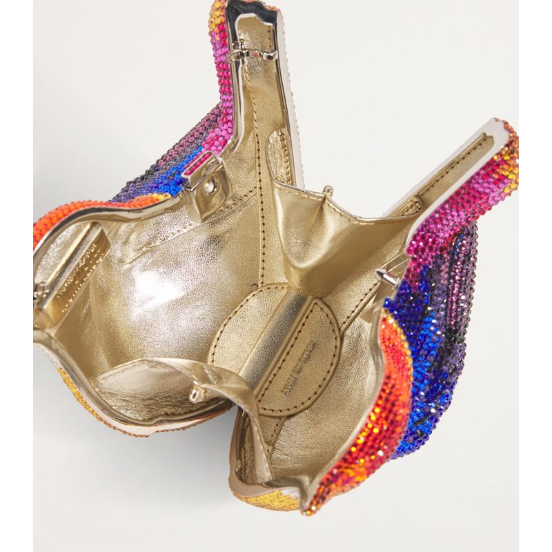 Bolsa Clutch Embellished Kingfisher