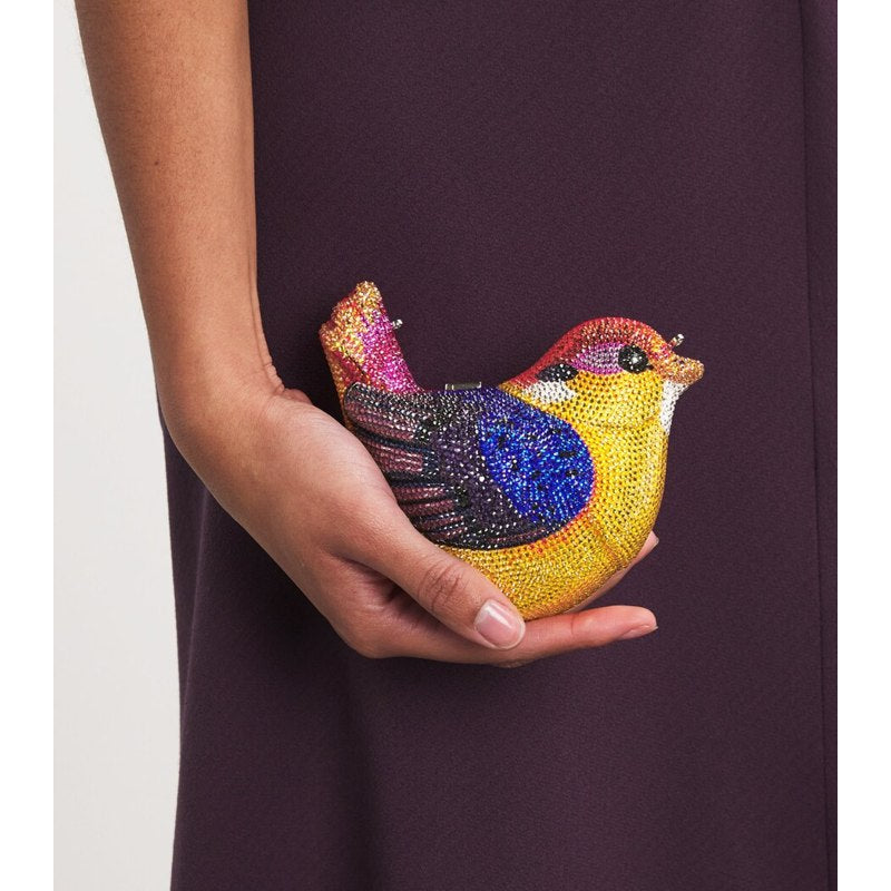 Bolsa Clutch Embellished Kingfisher