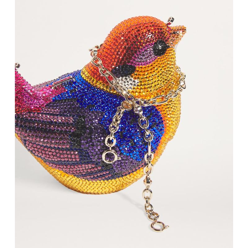 Bolsa Clutch Embellished Kingfisher