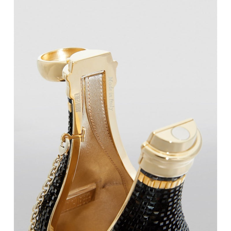 Bolsa Clutch Champagne Bottle VIP