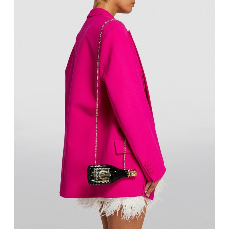 Bolsa Clutch Champagne Bottle VIP