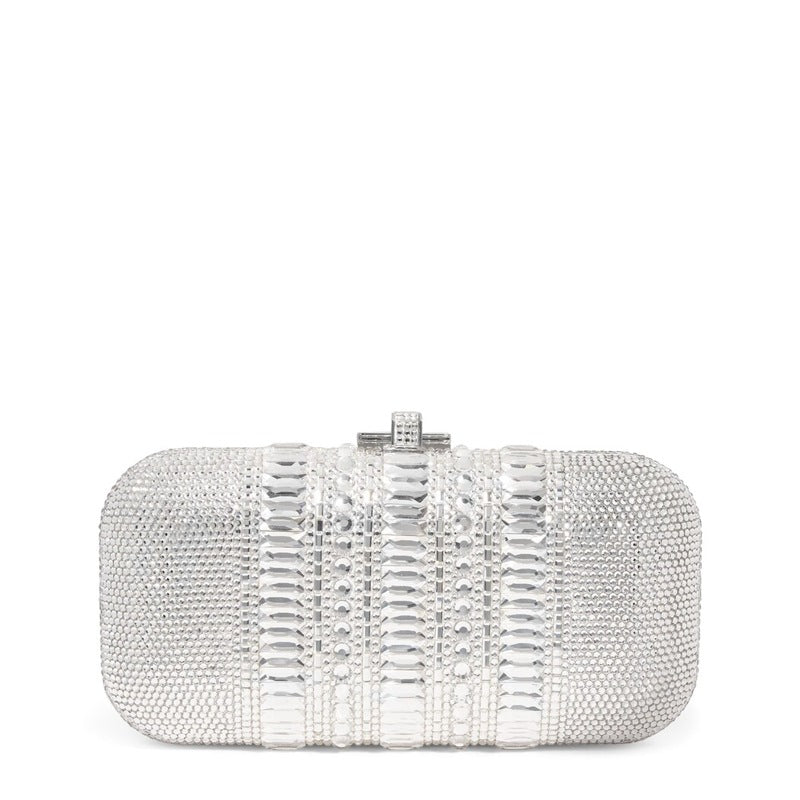 Bolsa Clutch Crystal-Embellished Long Slide - Mercado de Luxo - O Maior E-Commerce de Bens, Produtos e Serviços de Luxo do Brasil.