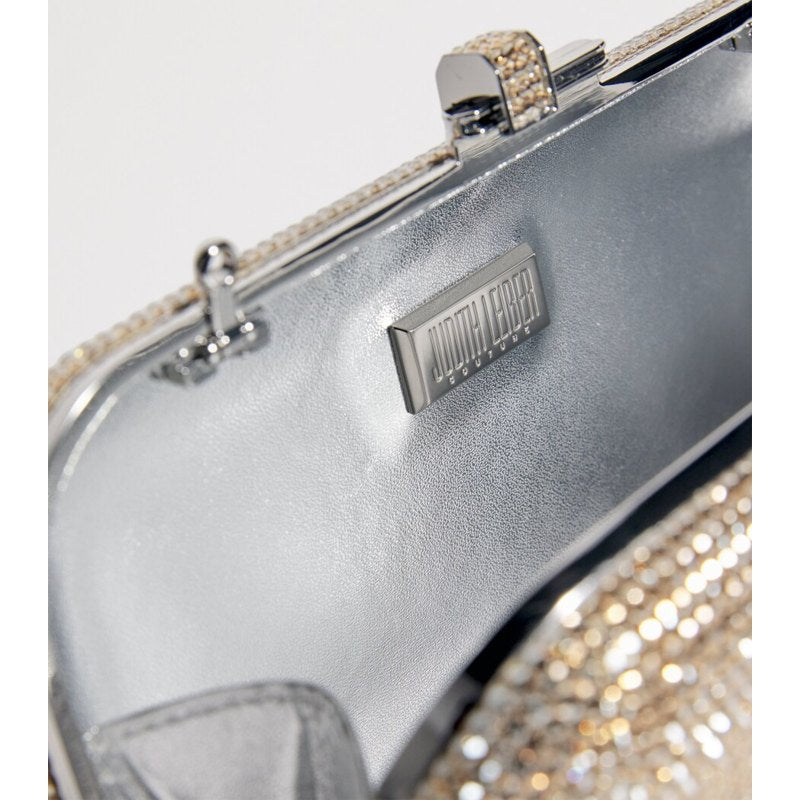 Bolsa Clutch Crystal-Embellished Long Slide
