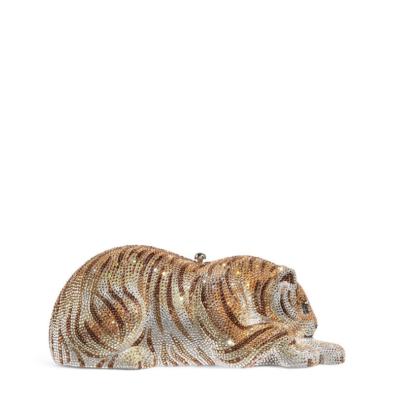 Bolsa Clutch Embellished Bengal Tiger - Mercado de Luxo - O Maior E-Commerce de Bens, Produtos e Serviços de Luxo do Brasil.