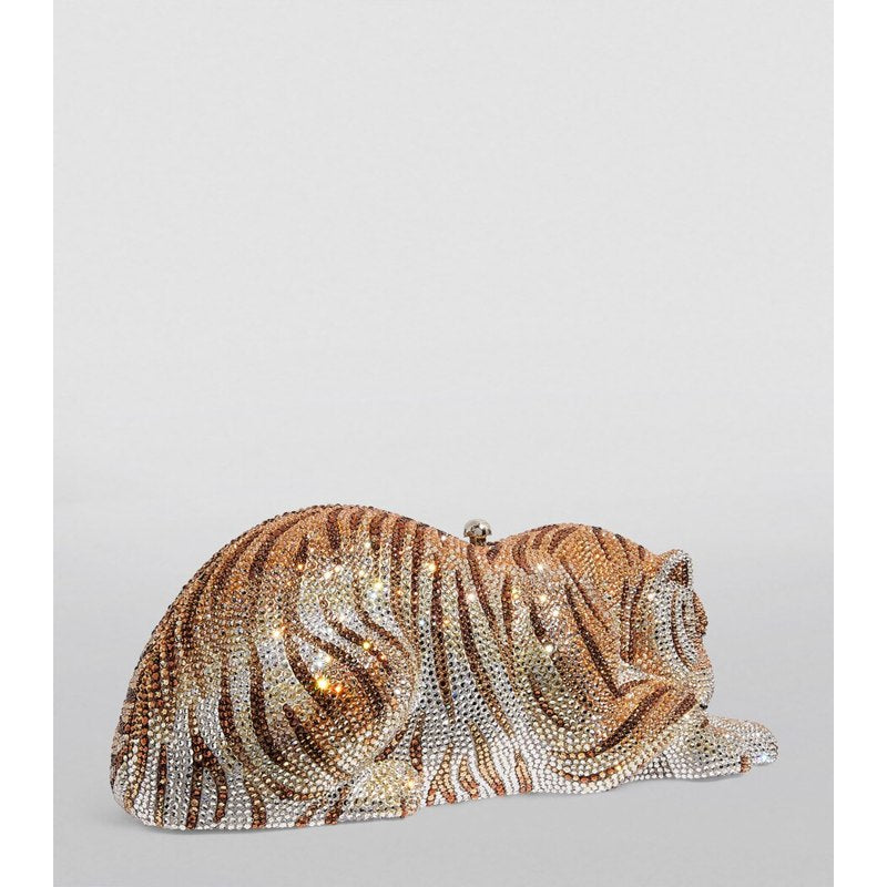 Bolsa Clutch Embellished Bengal Tiger
