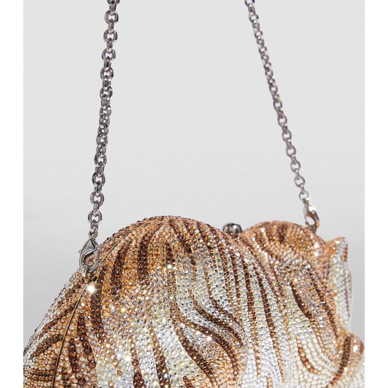 Bolsa Clutch Embellished Bengal Tiger