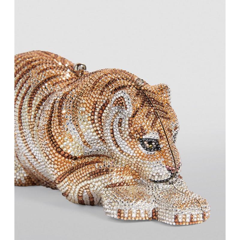 Bolsa Clutch Embellished Bengal Tiger