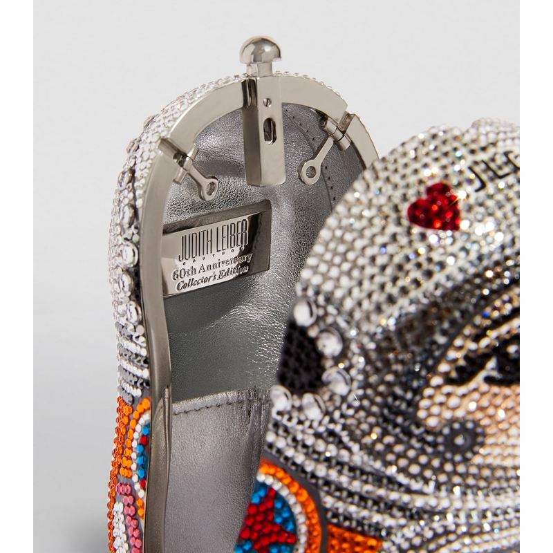 Bolsa Clutch Crystal-Embellished Astronaut
