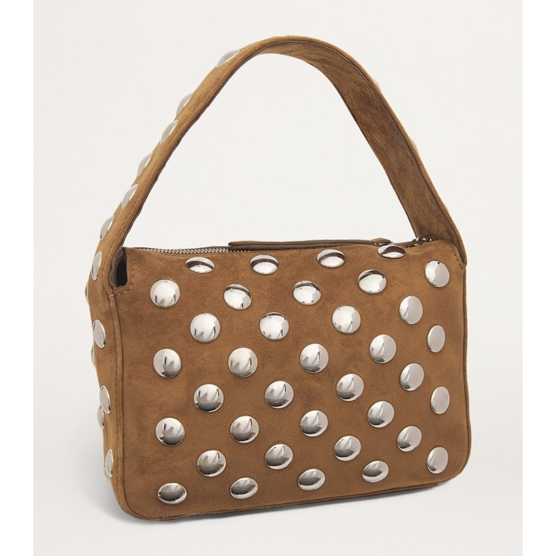 Bolsa Handle Mini Suede Elena