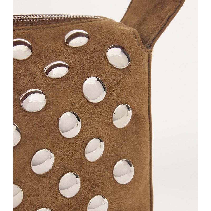 Bolsa Handle Mini Suede Elena