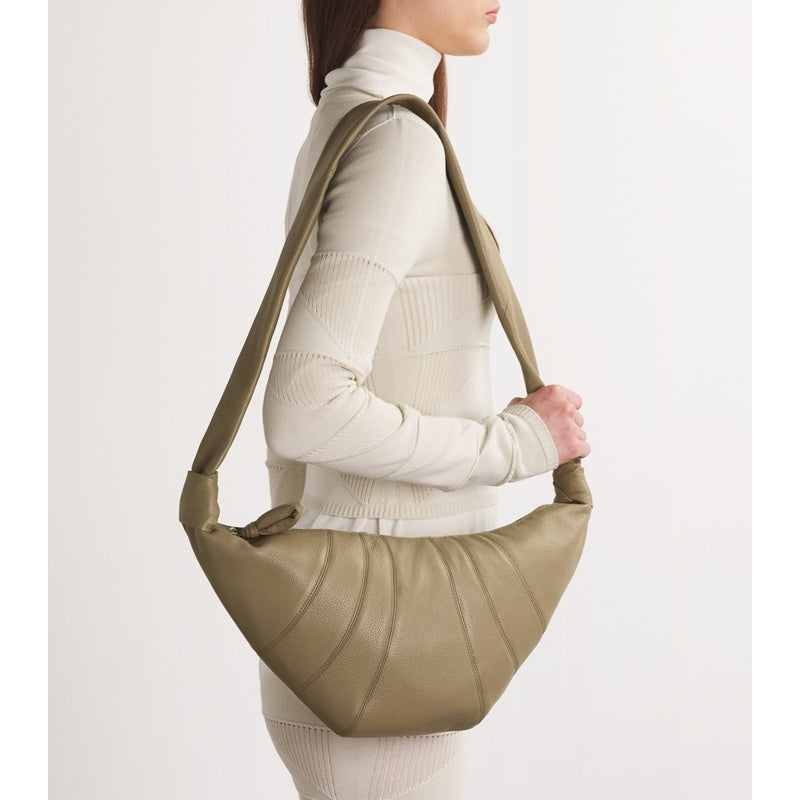 Bolsa Crossbody Medium Grained Croissant