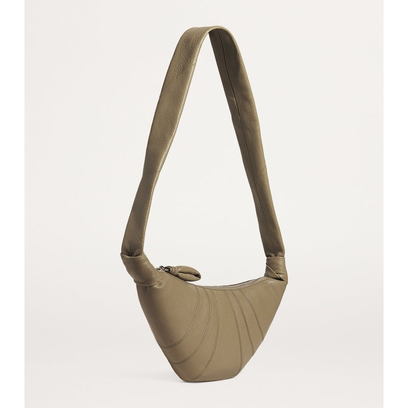 Bolsa Crossbody Small Grained Croissant