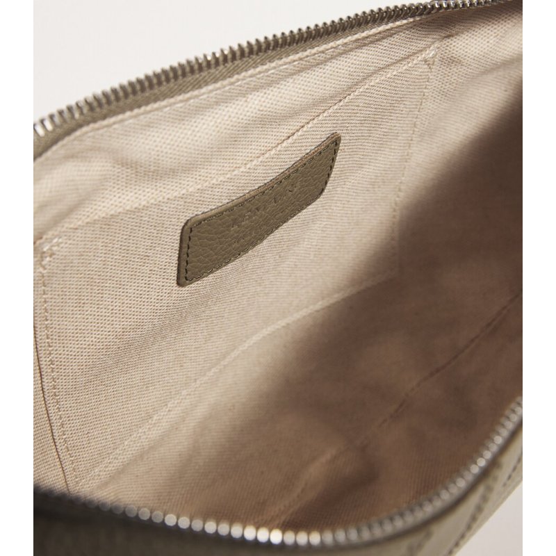 Bolsa Crossbody Small Grained Croissant