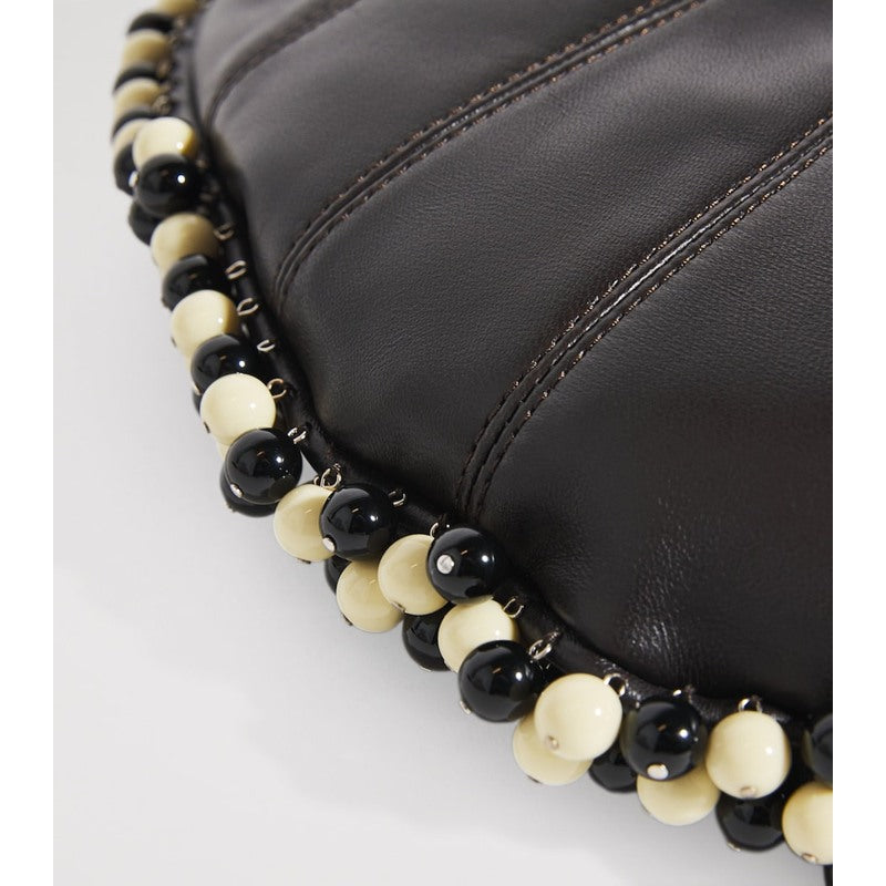 Bolsa Shoulder Mini Lambskin Fortune Croissant