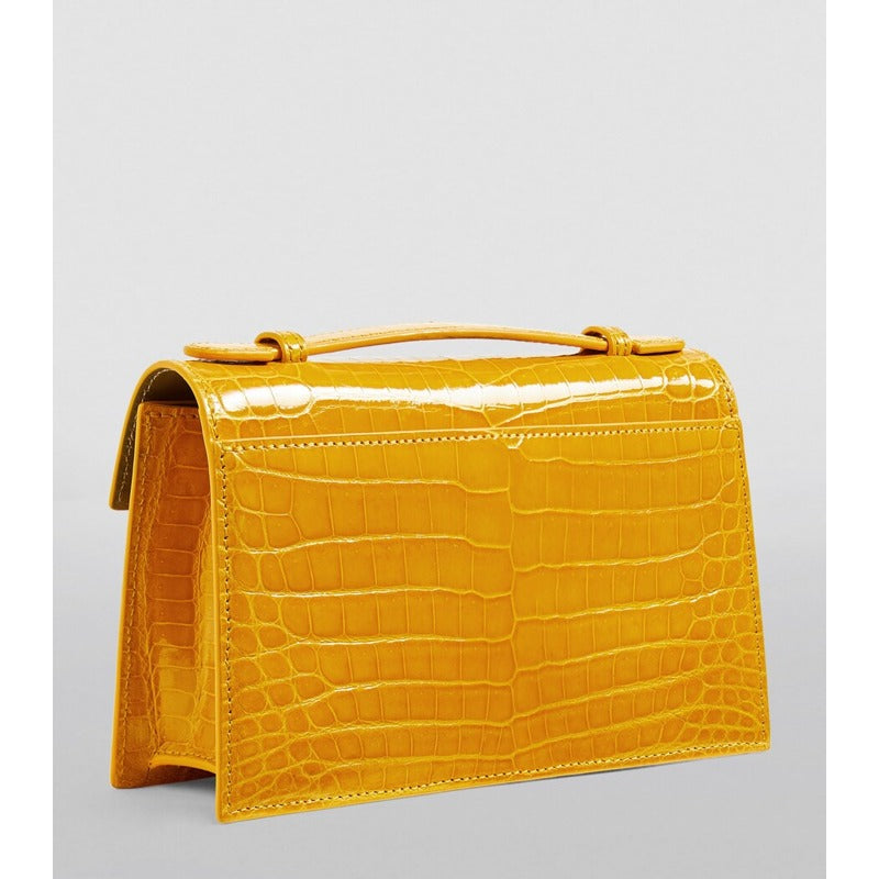 Bolsa Handle Mini Crocodile Emma