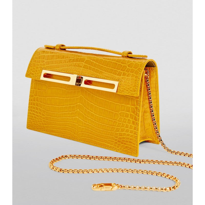 Bolsa Handle Mini Crocodile Emma