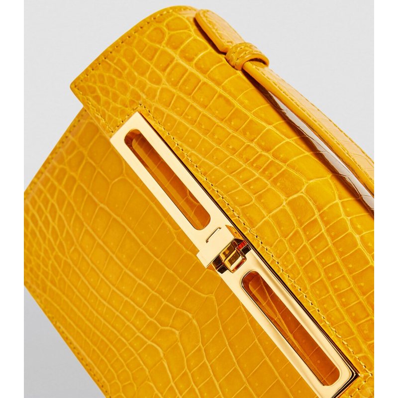 Bolsa Handle Mini Crocodile Emma