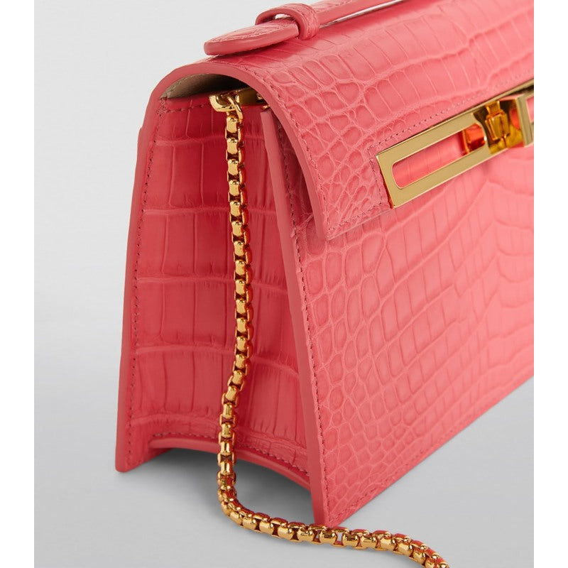 Bolsa Handle Mini Crocodile Emma