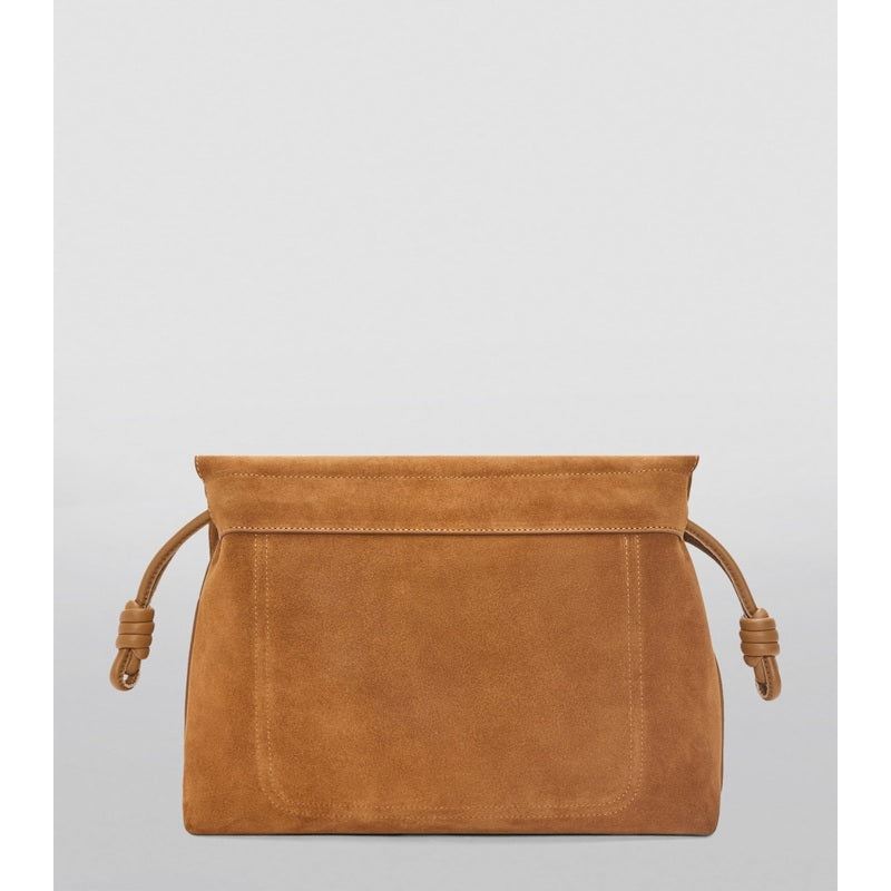 Bolsa Messenger Suede Flamenco Satchel