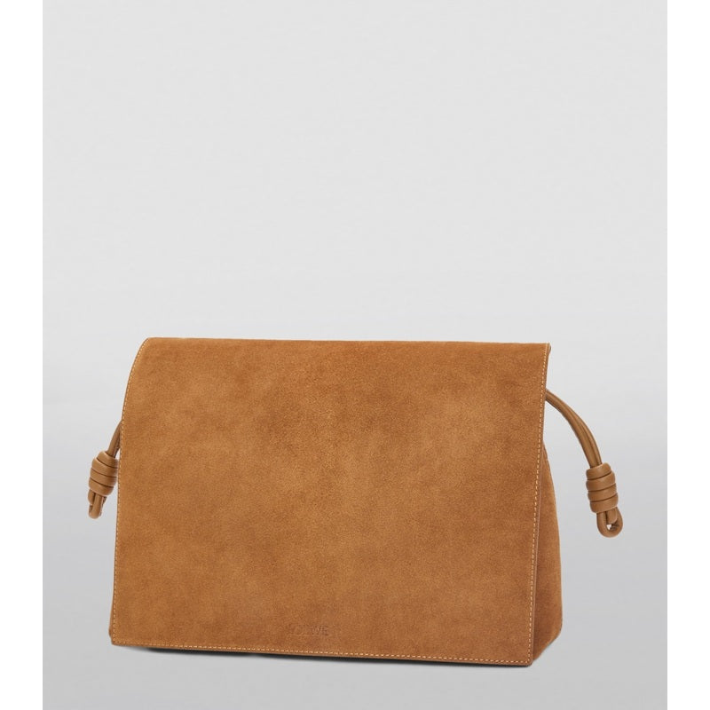 Bolsa Messenger Suede Flamenco Satchel